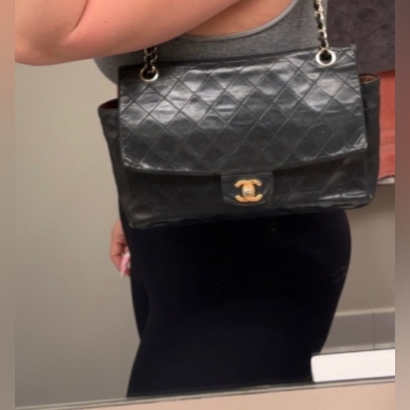 Vintage 1989 Chanel medium classic flap - Picture 15 of 16
